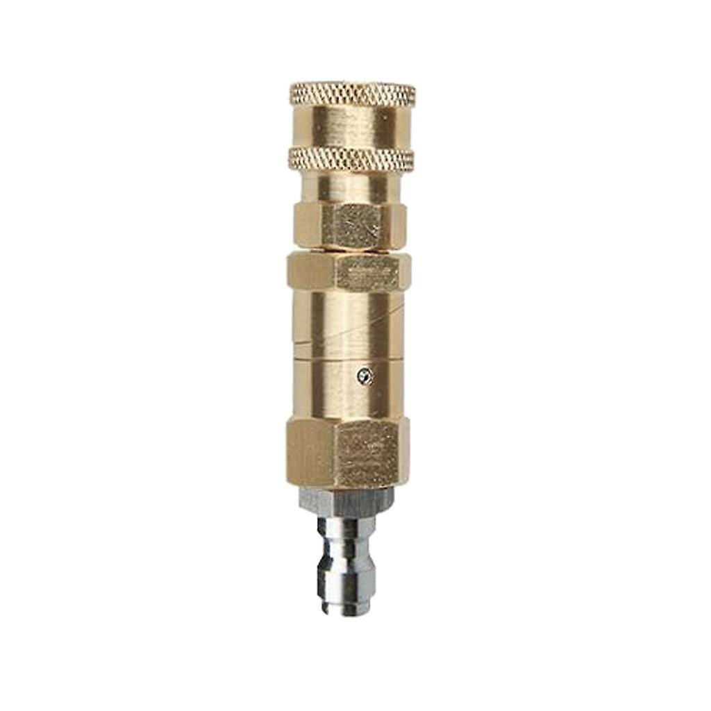 Pivoting Coupler Socket Pressure Washer Hose Adapter 1/4'' Quick Connect
