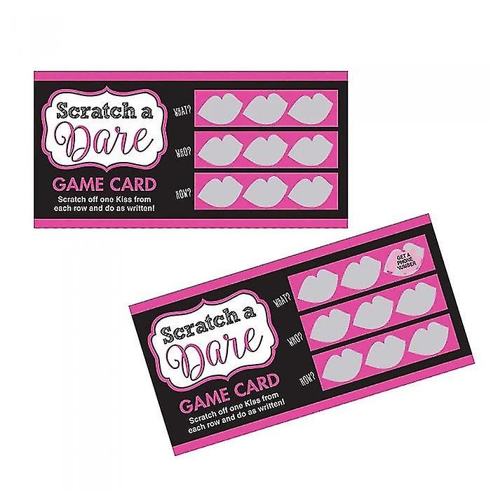 Amscan Scratch A Dare Hen Night Party Game (Pack of 12)