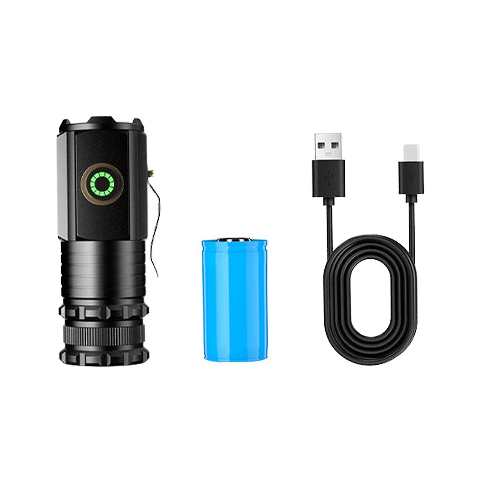 Handheld Torch Lights Clip on Caps Lights Tent Climbing Portable flashlight Without Battery