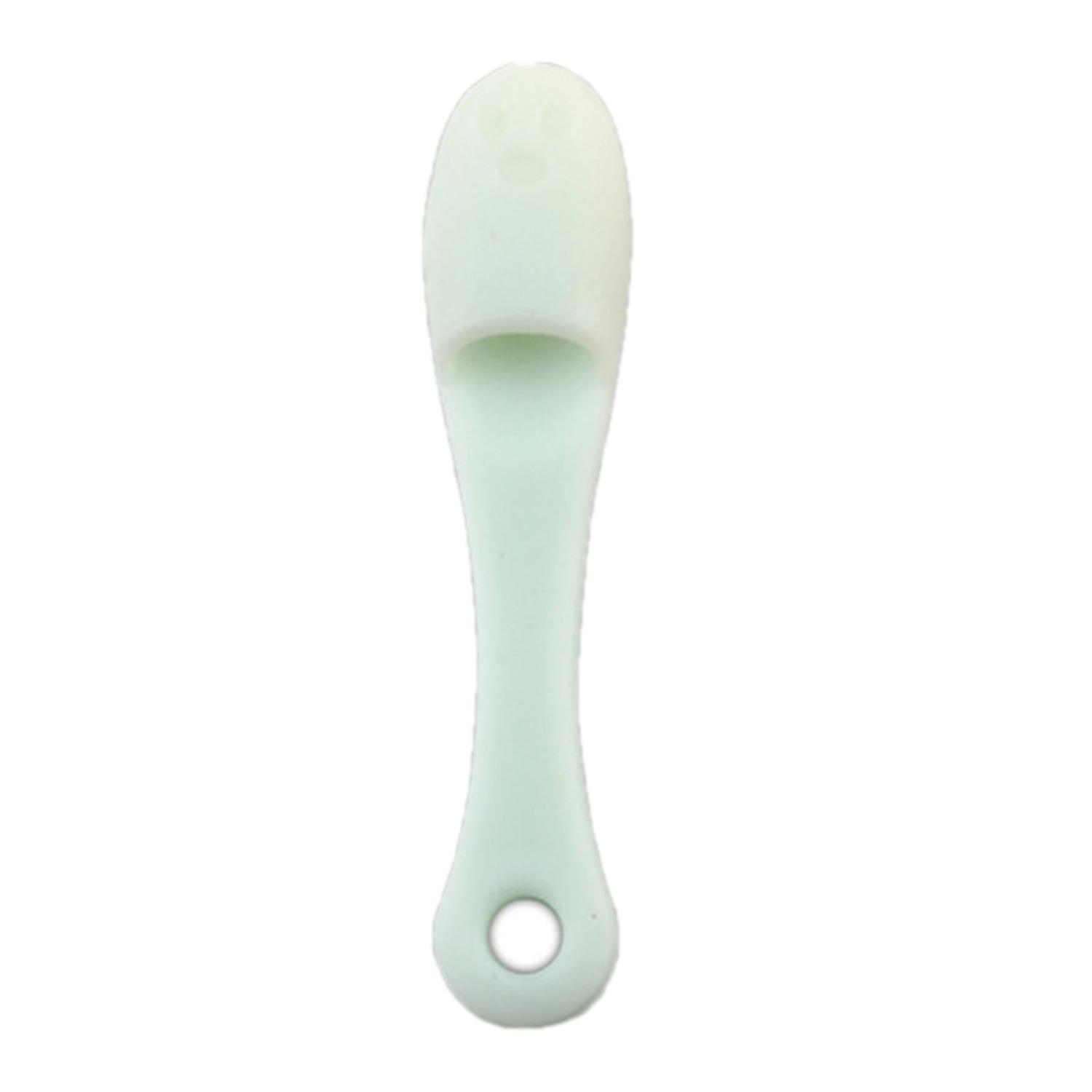 Ouzhan Cleansing Brushes Soft Heat Resistance Silicone Flexible Cleaning Stick for Home