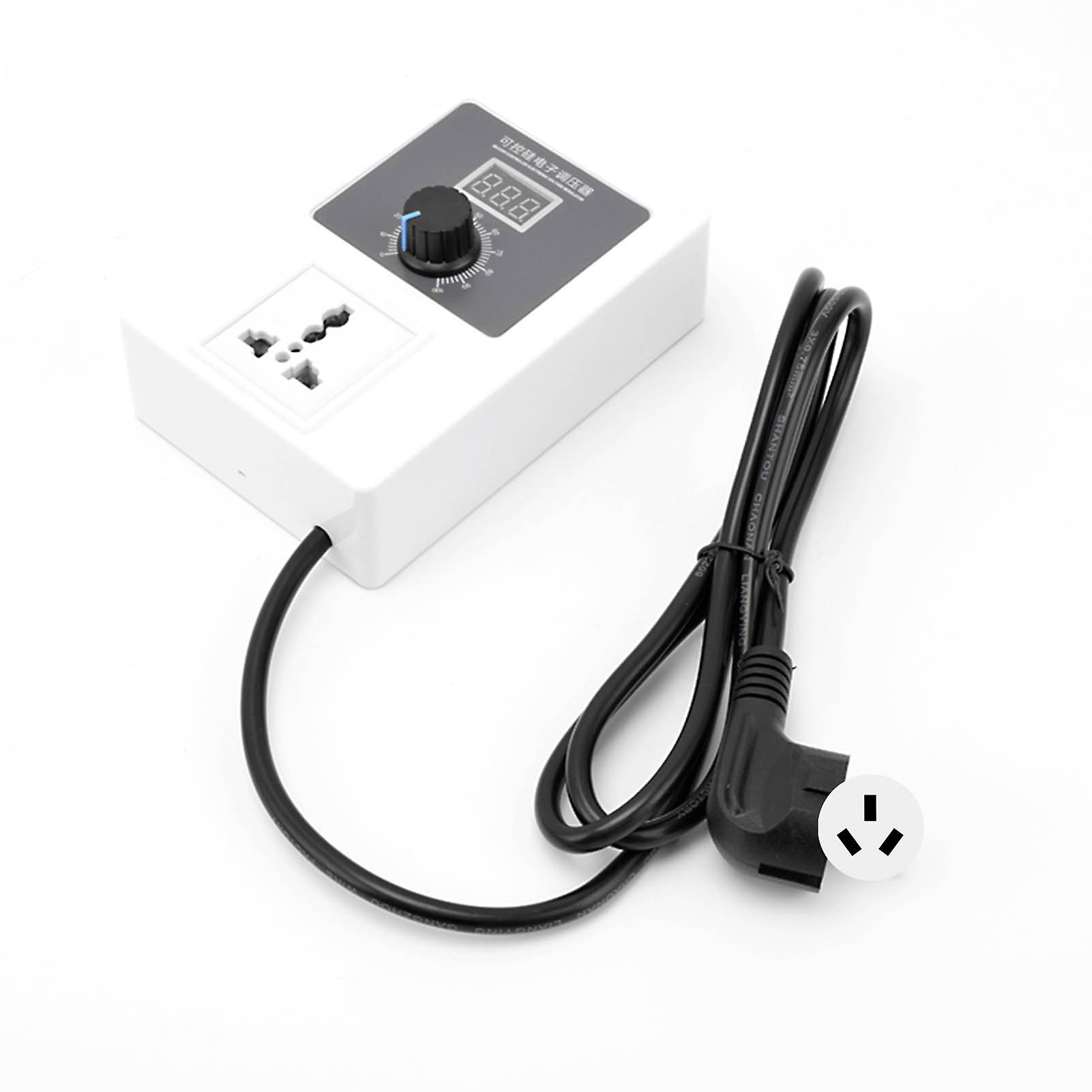 Voltage Regulator SCR Controller Control Switch AC 110‑240V 2000W for Speed Temperature AU Plug 