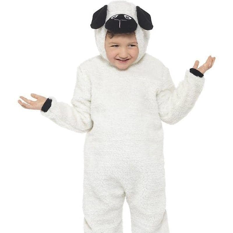 Får kostume Børn Hvid Sort 21788l