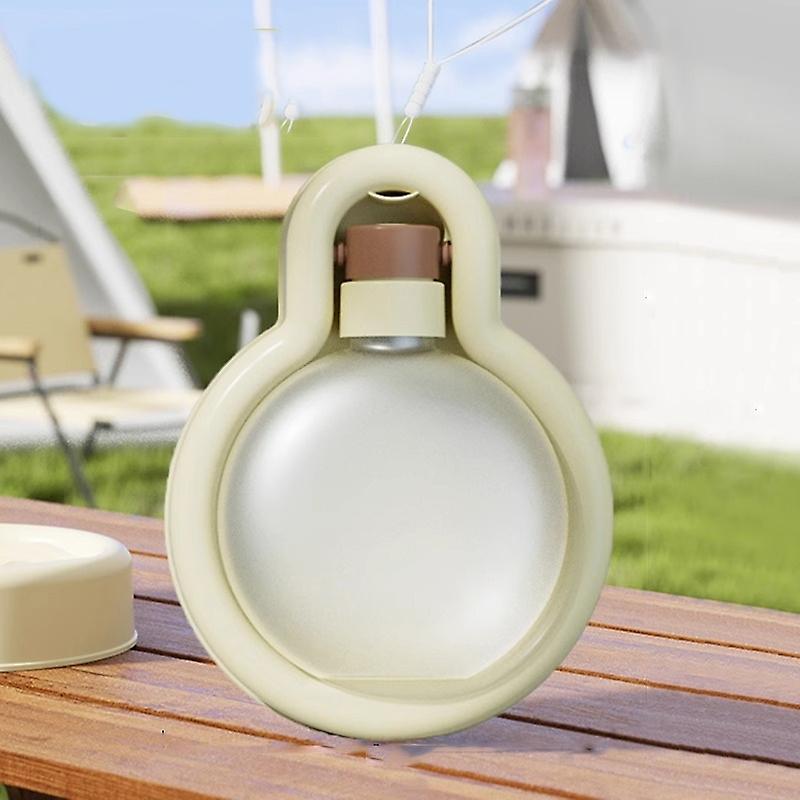 Husdjur utomhus vattenkopp 500ml vit