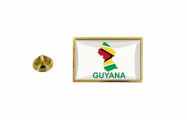 pine pine pine badge pine pin-apos;s country flag map GUY guyana