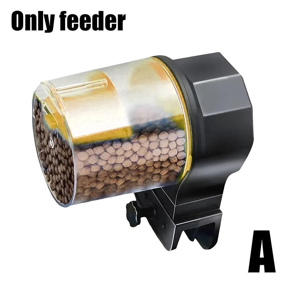ACERVO PS02 Automatic Fish Feeder with Timer for Aquarium Programmable USB Option Safe ABS Plastic