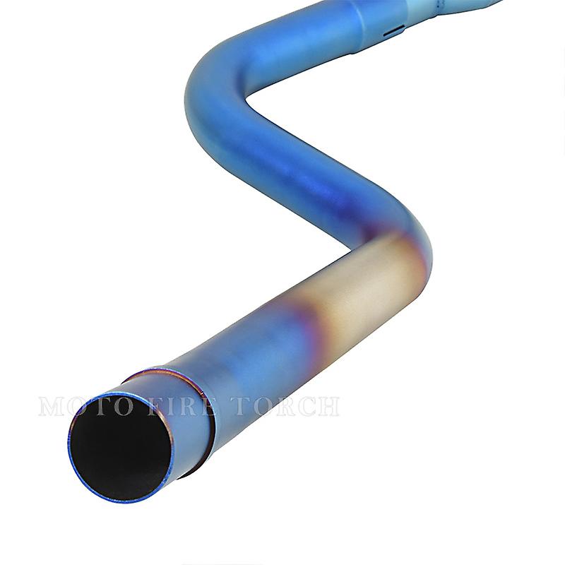 Motorrad Auspuff anlage entkommen modifizierten Schall dämpfer Front Link Pipe Slip On für Kawasaki Versys x Versys-x 250 300 2017-2023
