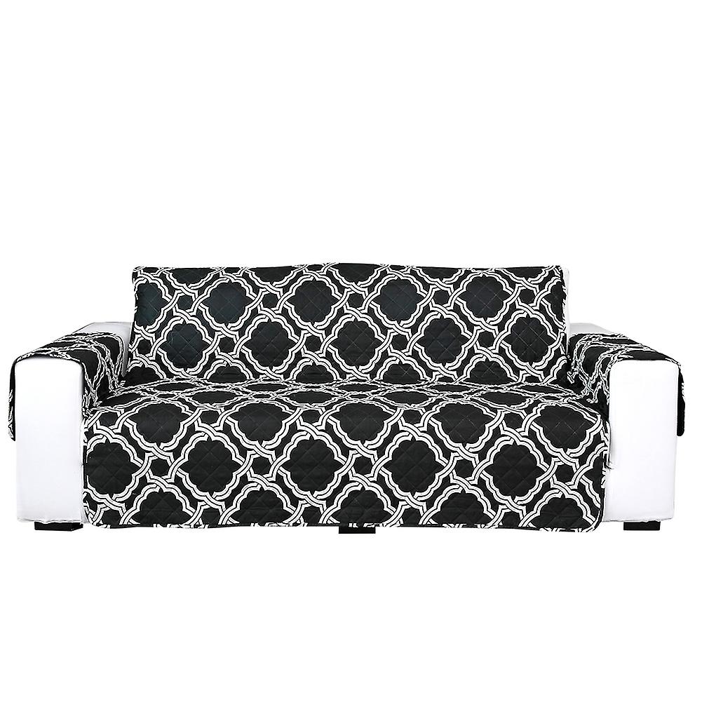 Dual Sides Removable Dustproof Slipcover Sofa Cover Protector (For Loveseat)