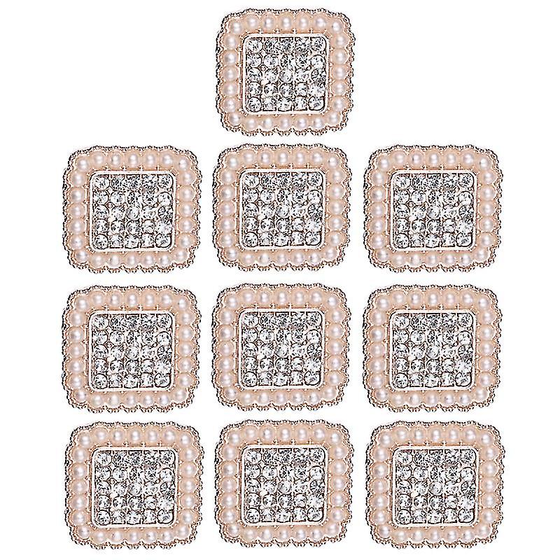 10pcs Sqaure Buttons