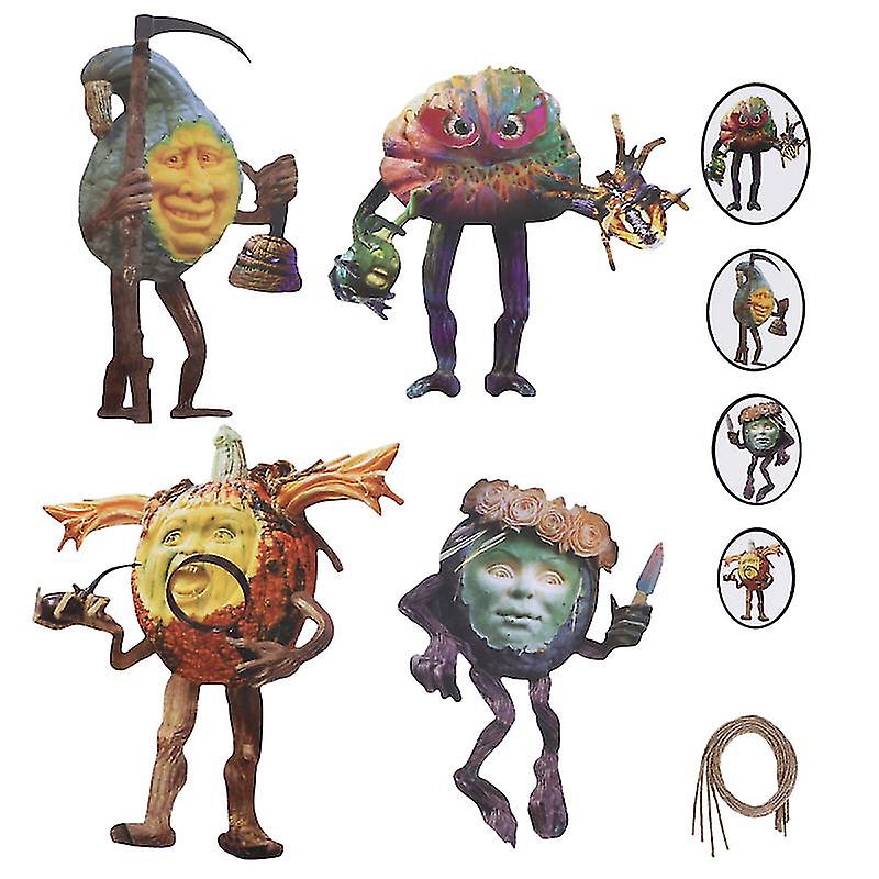 4pcs Halloween Hanging Props For Halloween Decorations