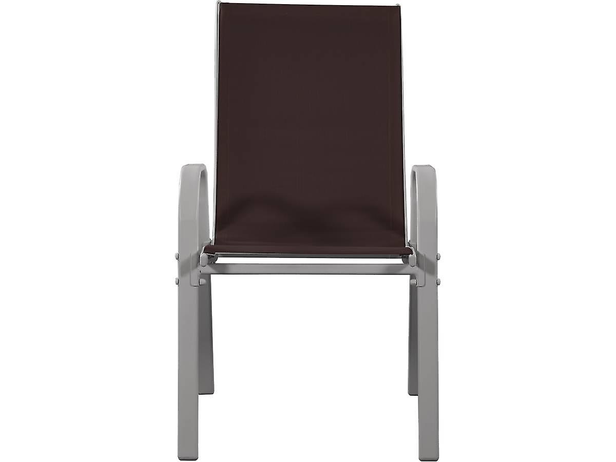 Juego de 2 sillas jardín Textileno "Cordoba" - Phoenix - Taupe | Fruugo IT