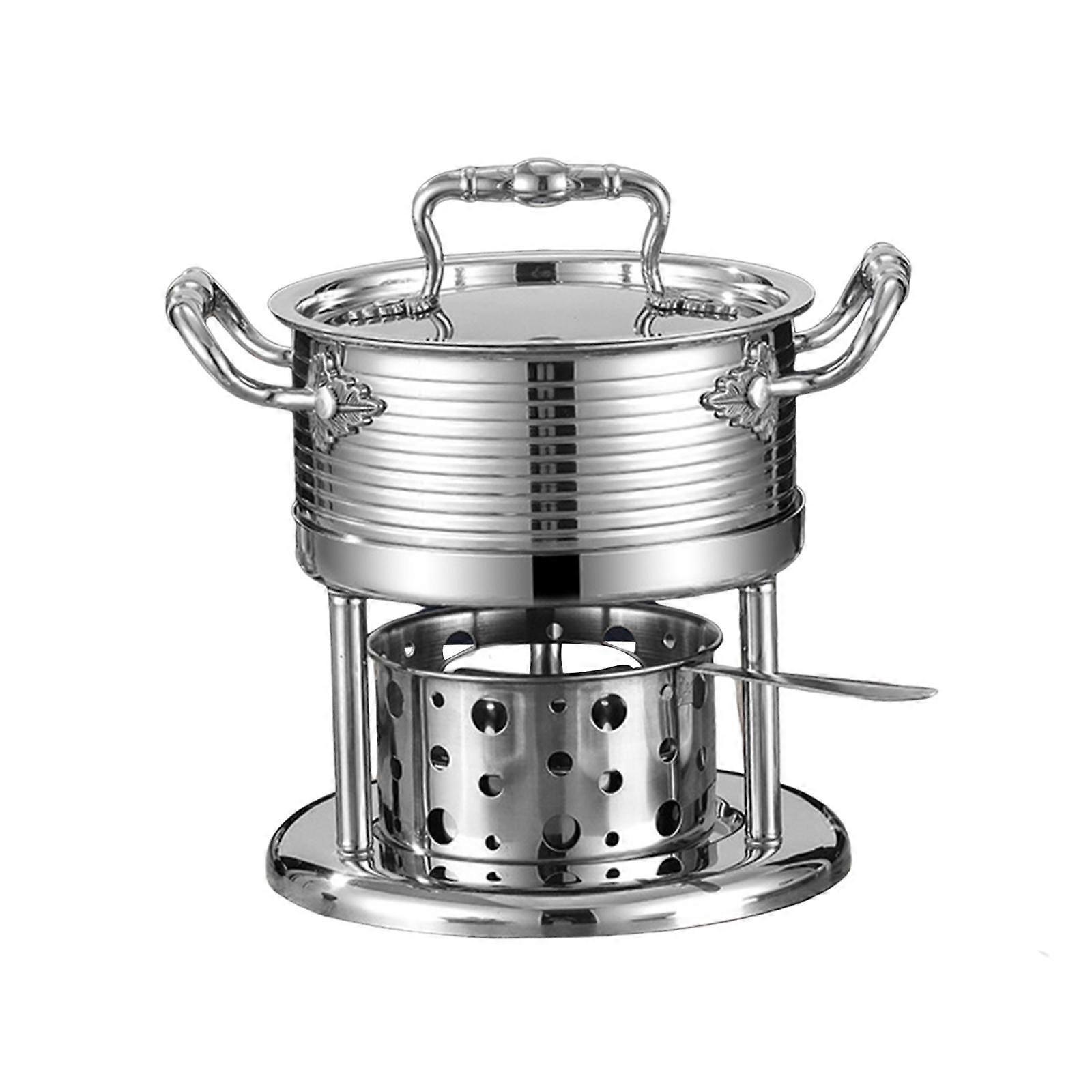 고체 연료 보일러 요리 냄비 주방용품 조리 도구 야외 피크닉 A