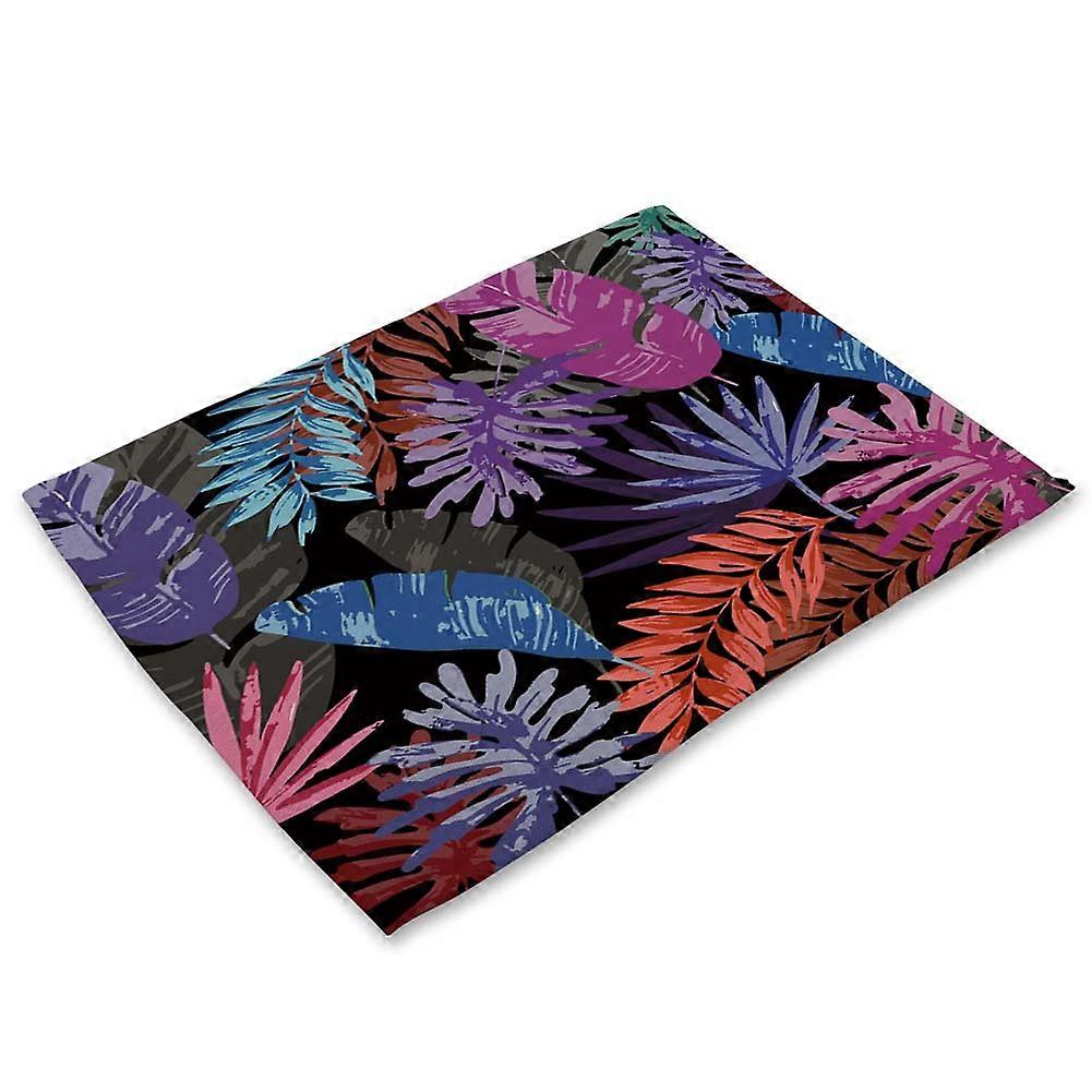 Tapete de Mesa Simples Impresso Resistente ao Calor Lavável Simples Tapete de Copo de Mesa (#1)