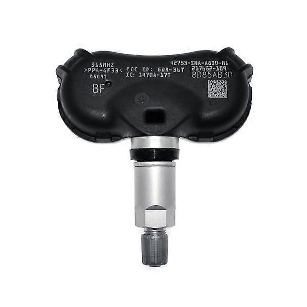 Tire Pressure Monitoring Sensor TPMS 315MHZ for Acura Honda 42753~SNA~A830 72001