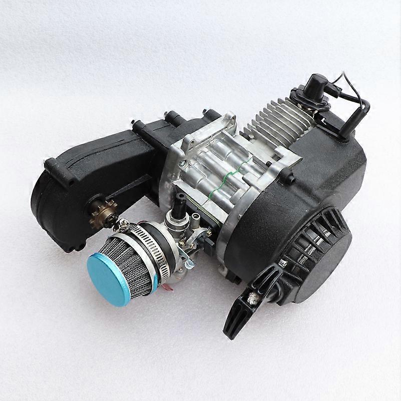 49cc 47cc Motorcycle Complete Engine For 2-stroke Pull Start W/transmission Mini Dirt Bike