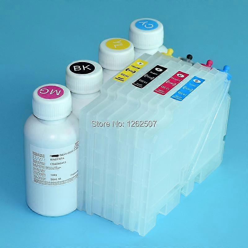 hg GC41 Refillable Ink Cartridge With Auto Reset Chip And Sublimation Ink For Ricoh IPSiO SG3100 SG2100 SG2010 SG7100 SG3110 SG3120
