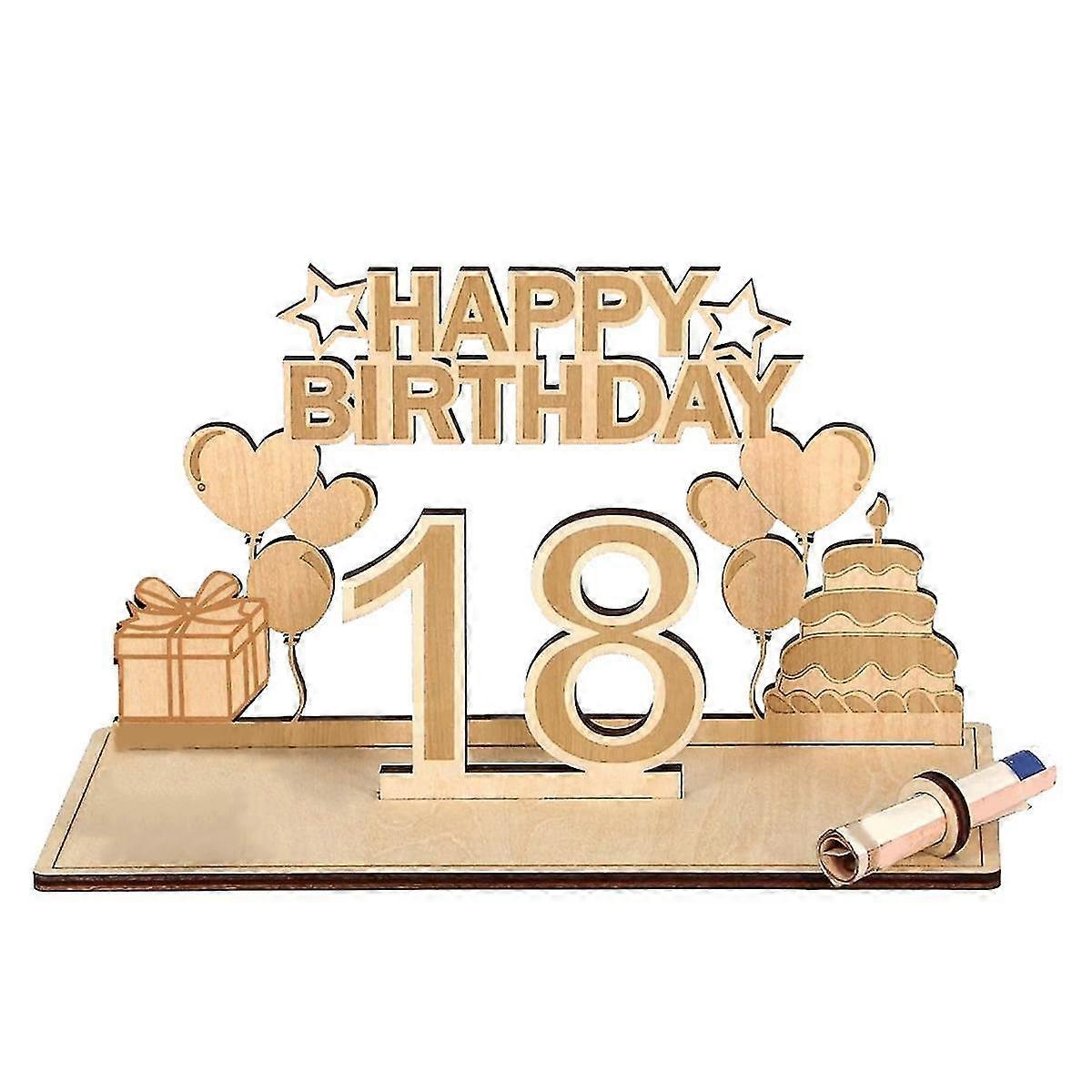 Don d’argent 18. Cadeau d’argent d’anniversaire avec des cadeaux de pièces commémoratives pour 18 enfants d’anniversaire