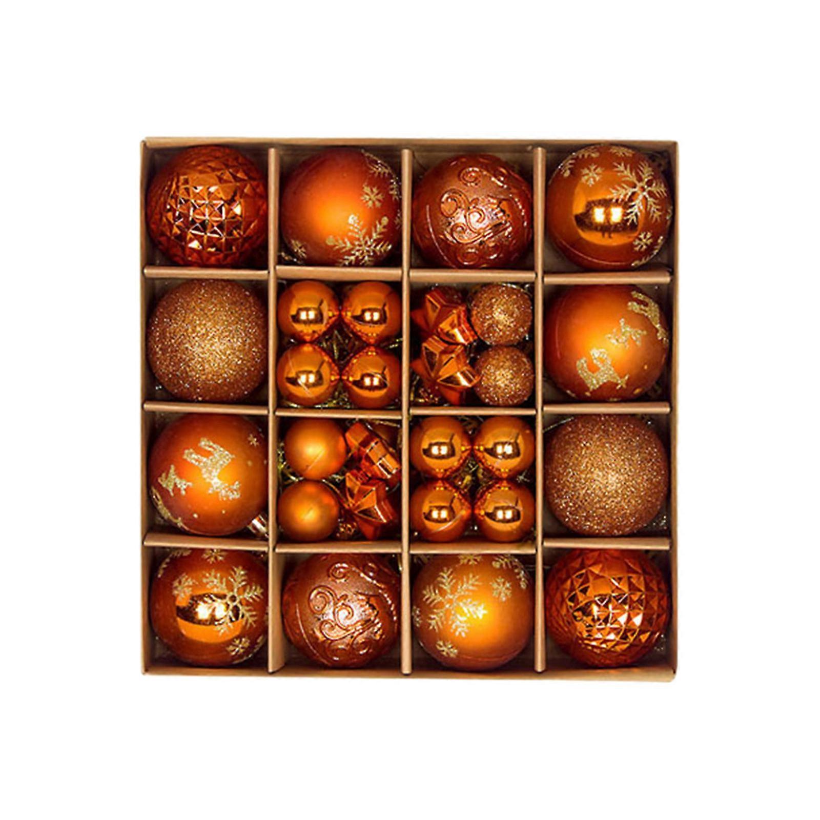 44 stk julekuler (bronse)