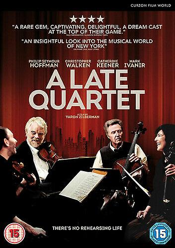A Late Quartet DVD (2013) Christopher Walken Zilberman (DIR) cert 15 - Region 2