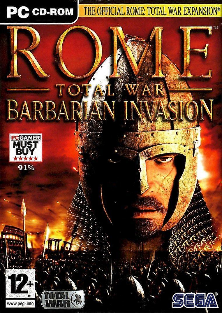 Rome Total War - Barbarian Invasion Expansion Pack (PC CD)