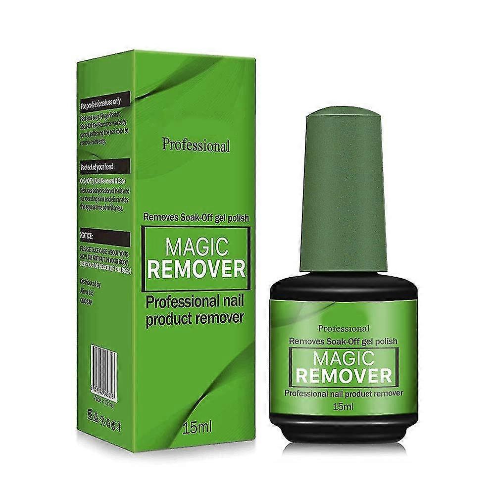 Barsinfi Magic Soak-off Quick, Professional Nail Polish Remover, In 3 Mins Quickly Removes Soak-off Gel Polish Uv Art Nail Lacquer