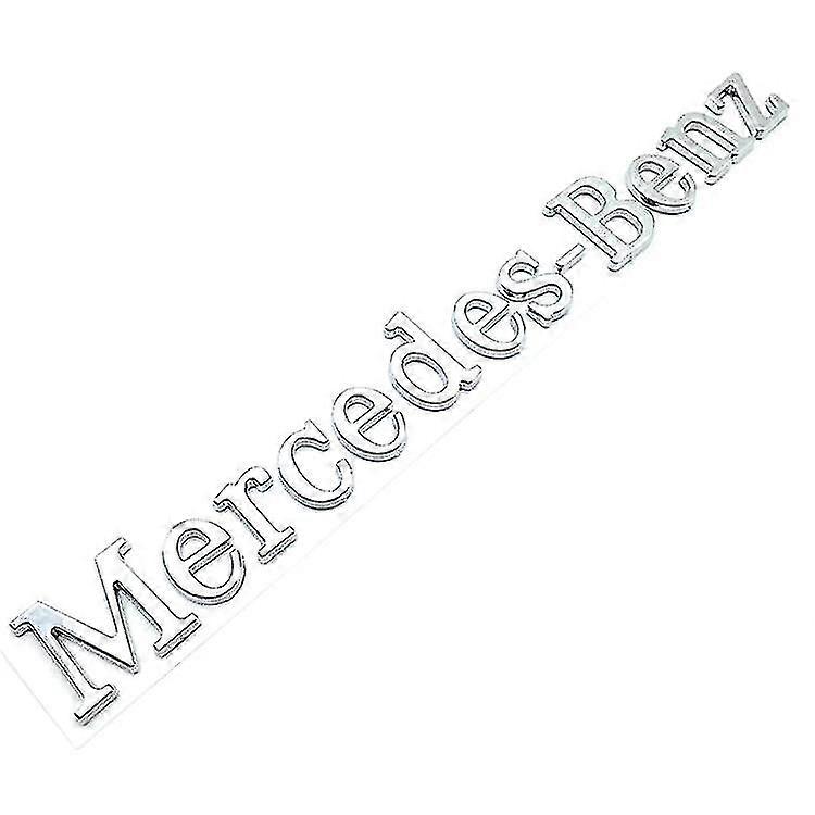 汽车梅赛德斯-奔驰标志贴纸，汽车贴花，门贴纸，适合所有汽车，银色，1pcs