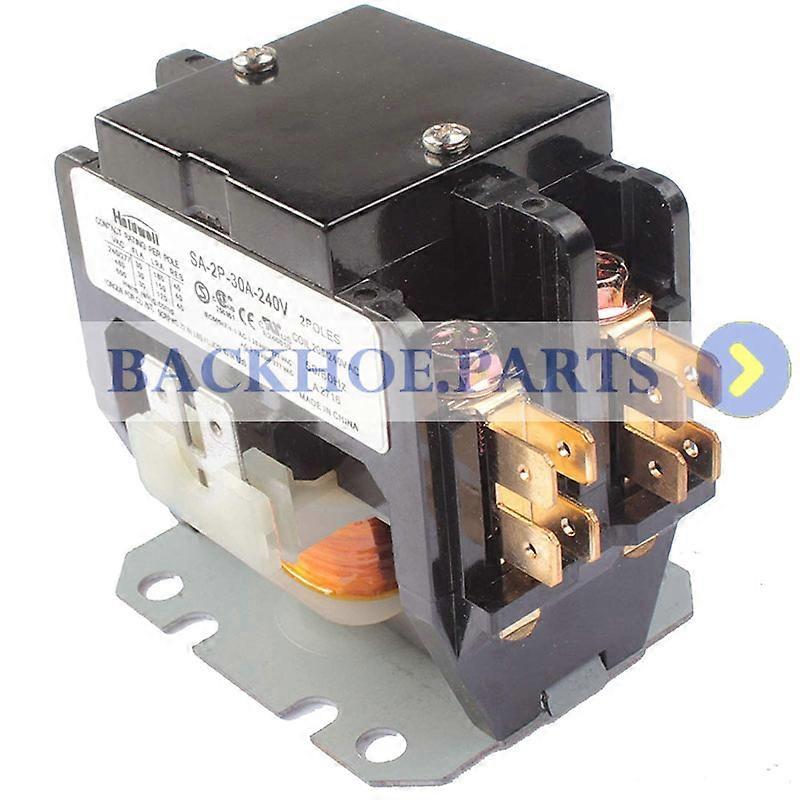 DP Contactor SA-2P-30A-240V 2 Pole 30 Amp 240V Coil Definite Purpose Contactor Car Generator
