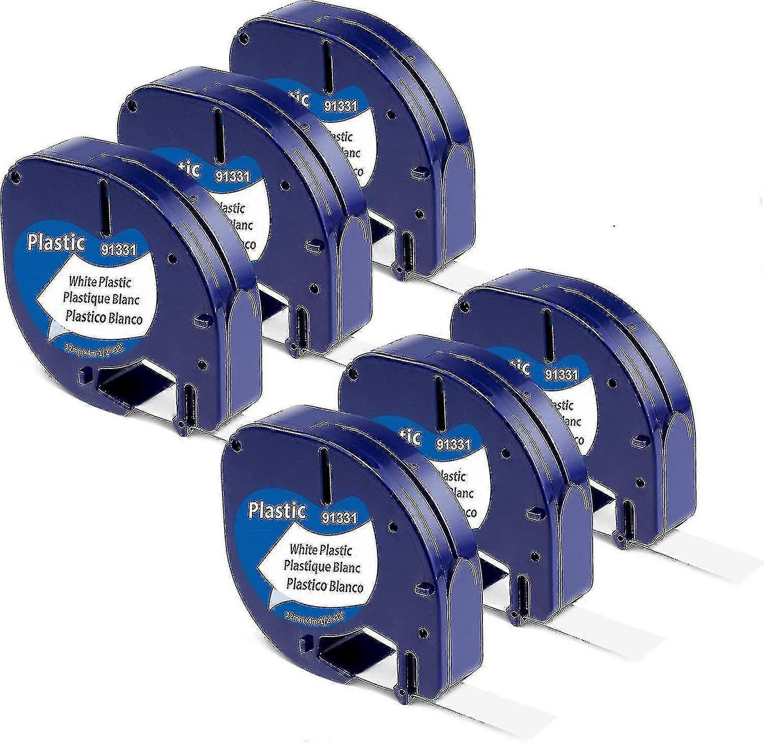 6pack Compatible Label Replacement For Label Tape