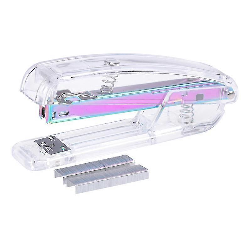 Desktop Stapler Classic Modern Design Stapler Stapling Machine For Office School Home (1 Stapler + 1 Box Stapling Nail)