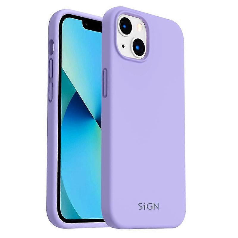 Liquid Silicone Case for iPhone 14 - Lavender