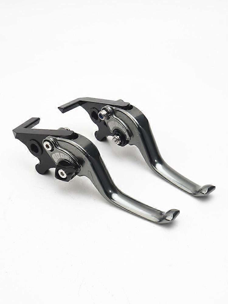 ينطبق على Guangyang Racing X150 RKS150 المعدل من سبائك الألومنيوم القصيرة بإصبعين بقرن القابض