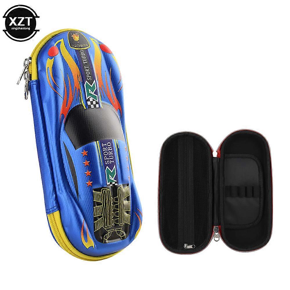 מארזי עיפרון לרכב מירוץ תלת מימד קריקטורות קלמר בית ספר קופסת נייר מכתבים EVA מארז עט פלסטיק ילד תיק עט חמוד מתנות