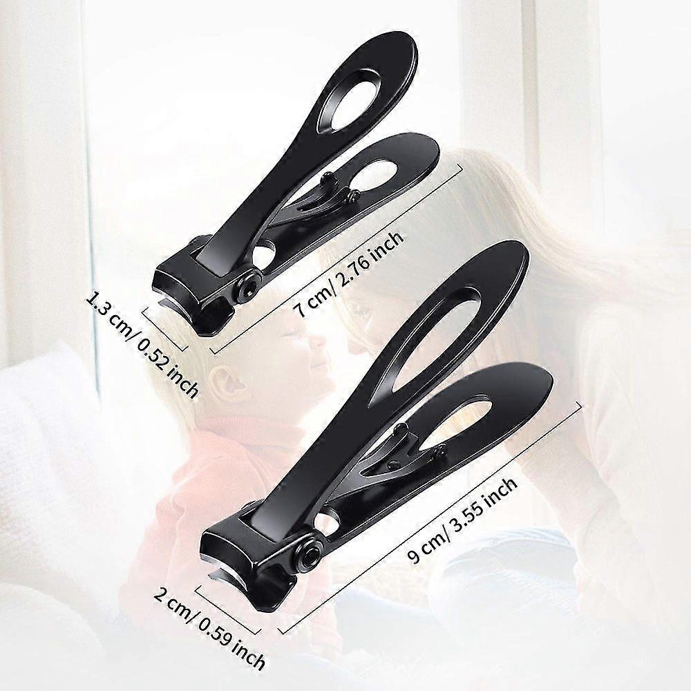 2 Pieces Oversized Thick Clippers Wide Jaw , 15mm