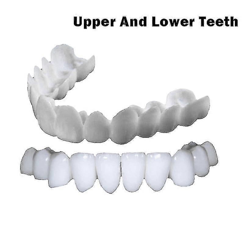 Nouvelles facettes dentaires de couverture de fausses dents Comfort Fit Flex Denture Dents