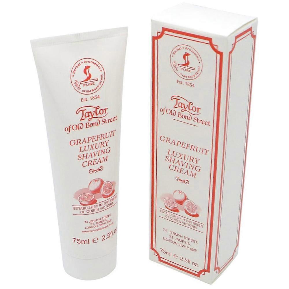 Taylor of Old Bond Street Grapefruit Premium Quality Shaving Cream Tube 75mL