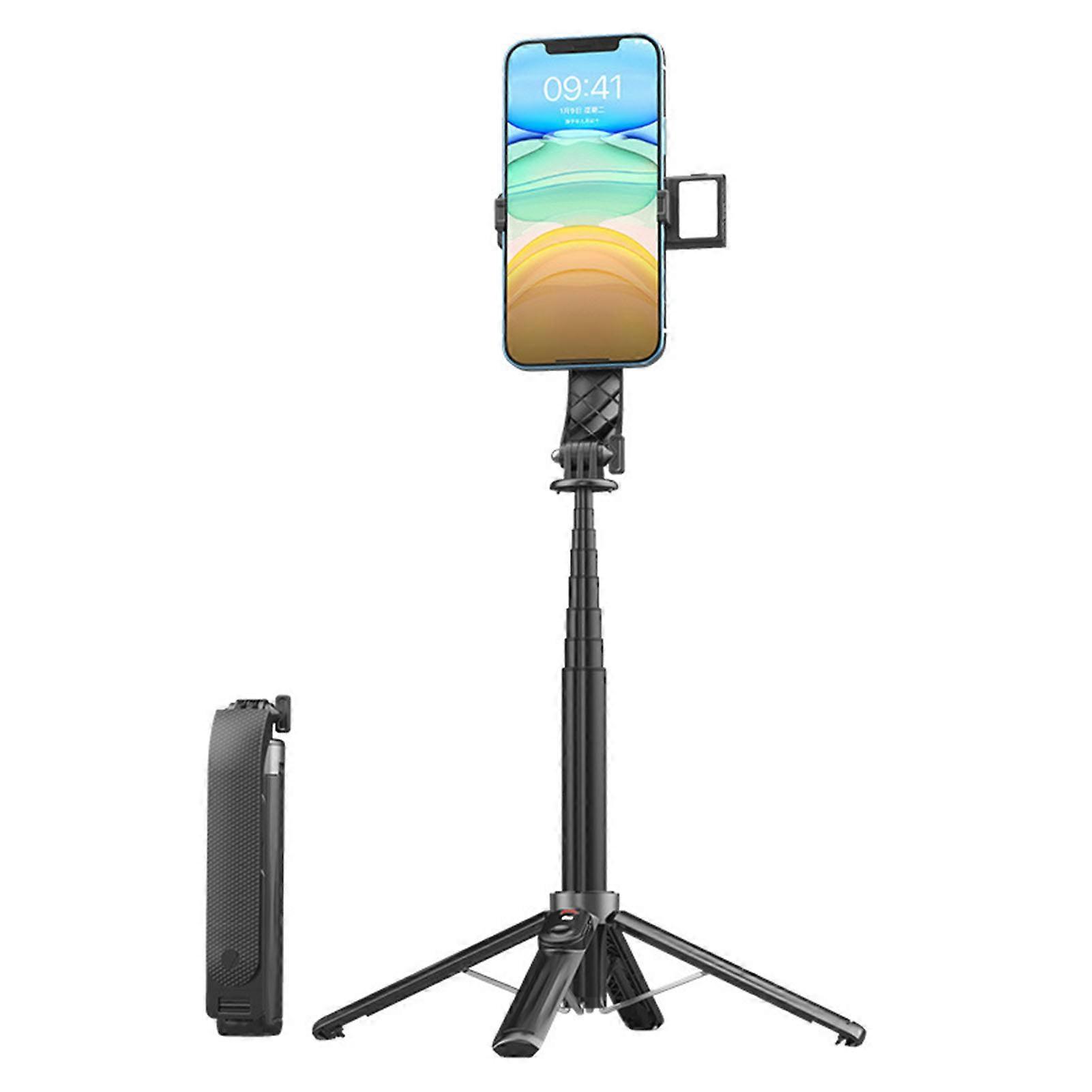 Retractable Selfie Stick with Quadrupod Rack Lightweight Portable Selfie Stick Rack for Wedding Travel