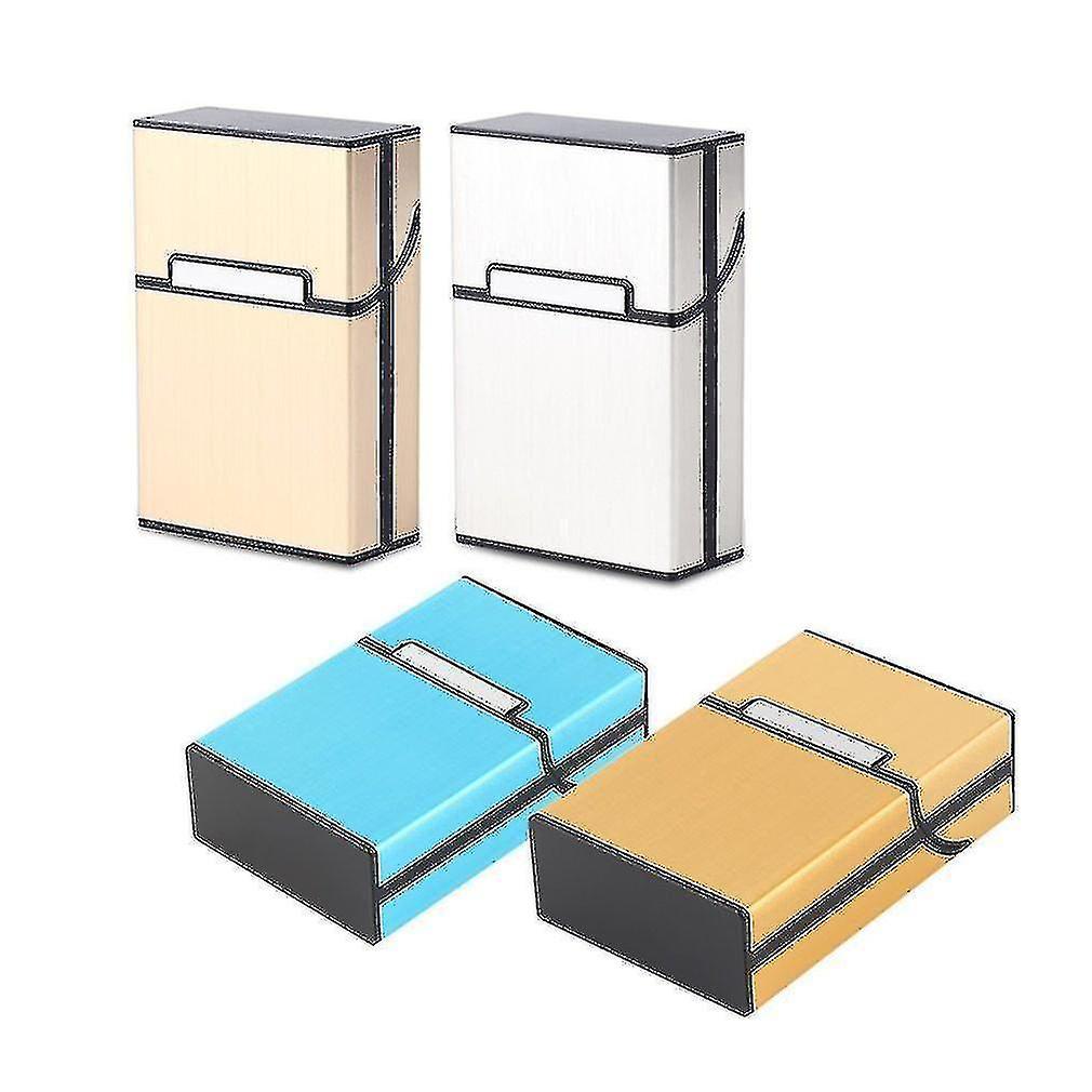 Light Aluminum Cigarette Cigar Case Pocket Box Container Storage Holde