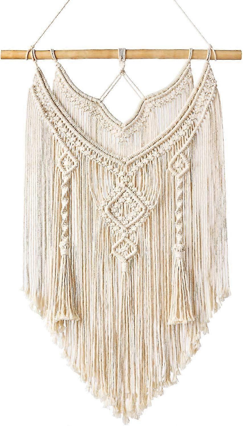 Macrame Wall Hanging Chic Driftwood Tapestry Woven Wall Dcor Indie Ro