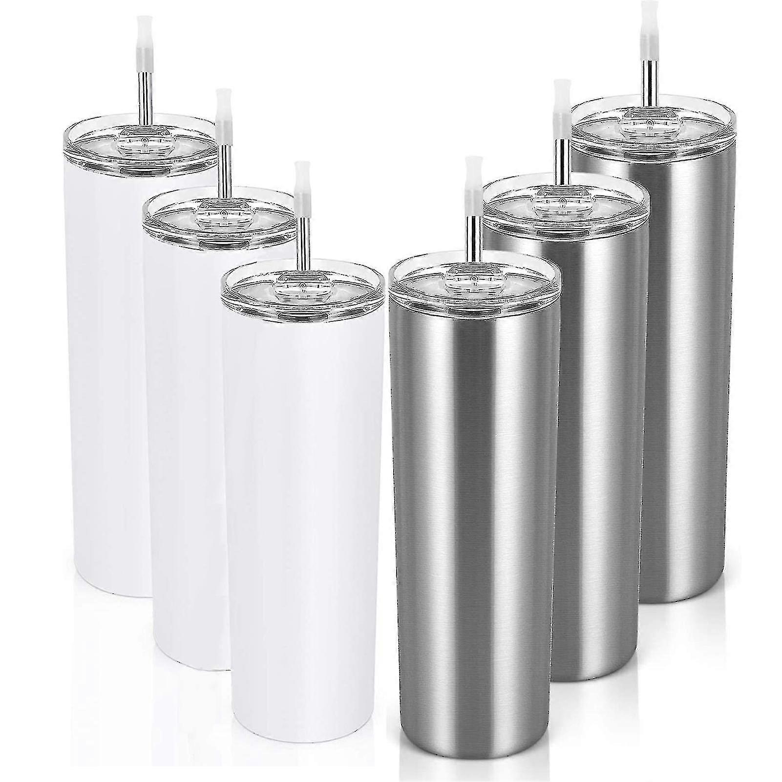 Lie 20oz Water Cup Eco-friendly Double Layer Stainless Steel Insulated Tumbler With Straw For Home