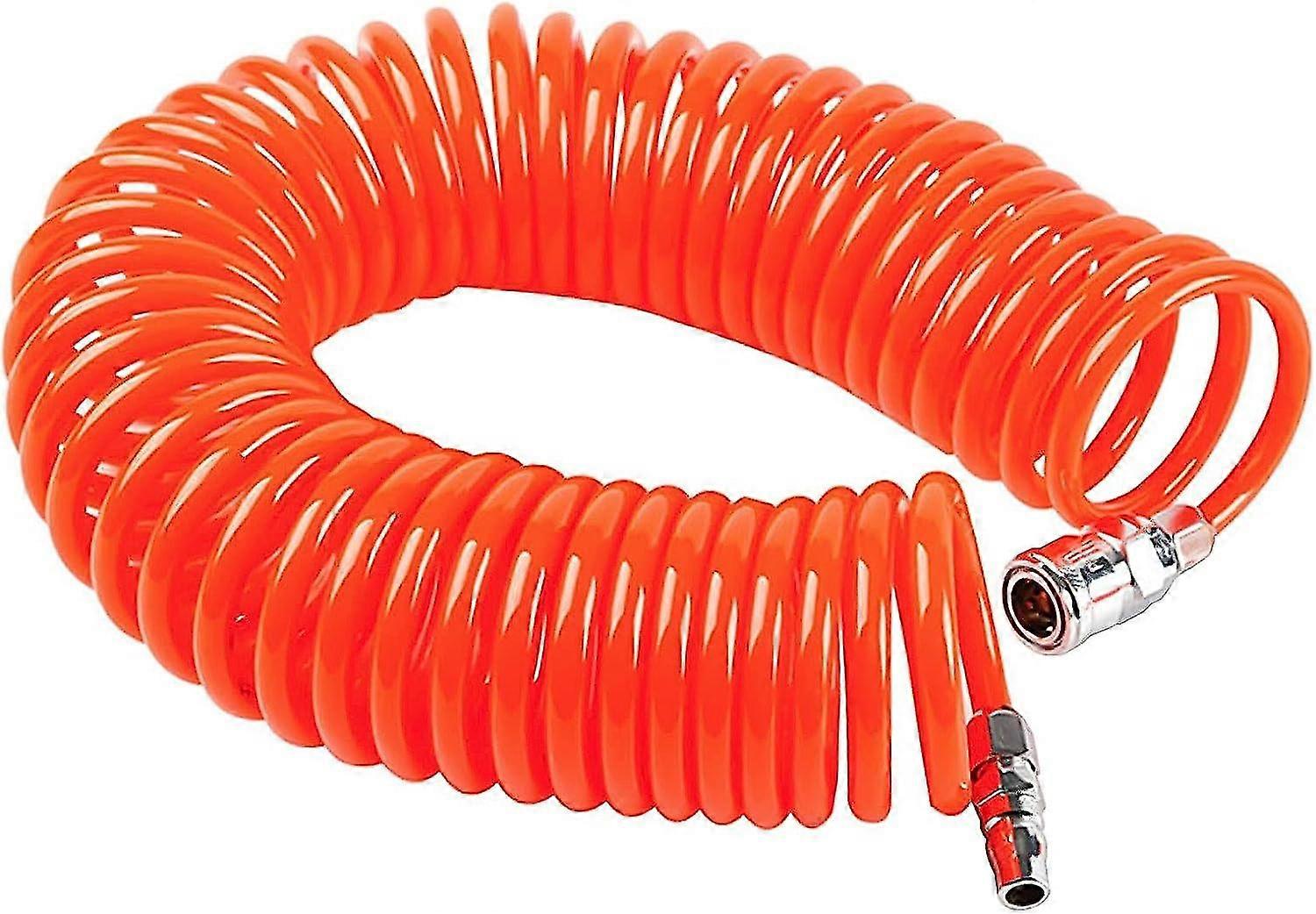 Compressed Air Hose, High-quality Polyurethane Spiral Hose, Optimized Compressed Air Insertion, Plug Connector, Spiral Hose With Quick Coupling, Air C