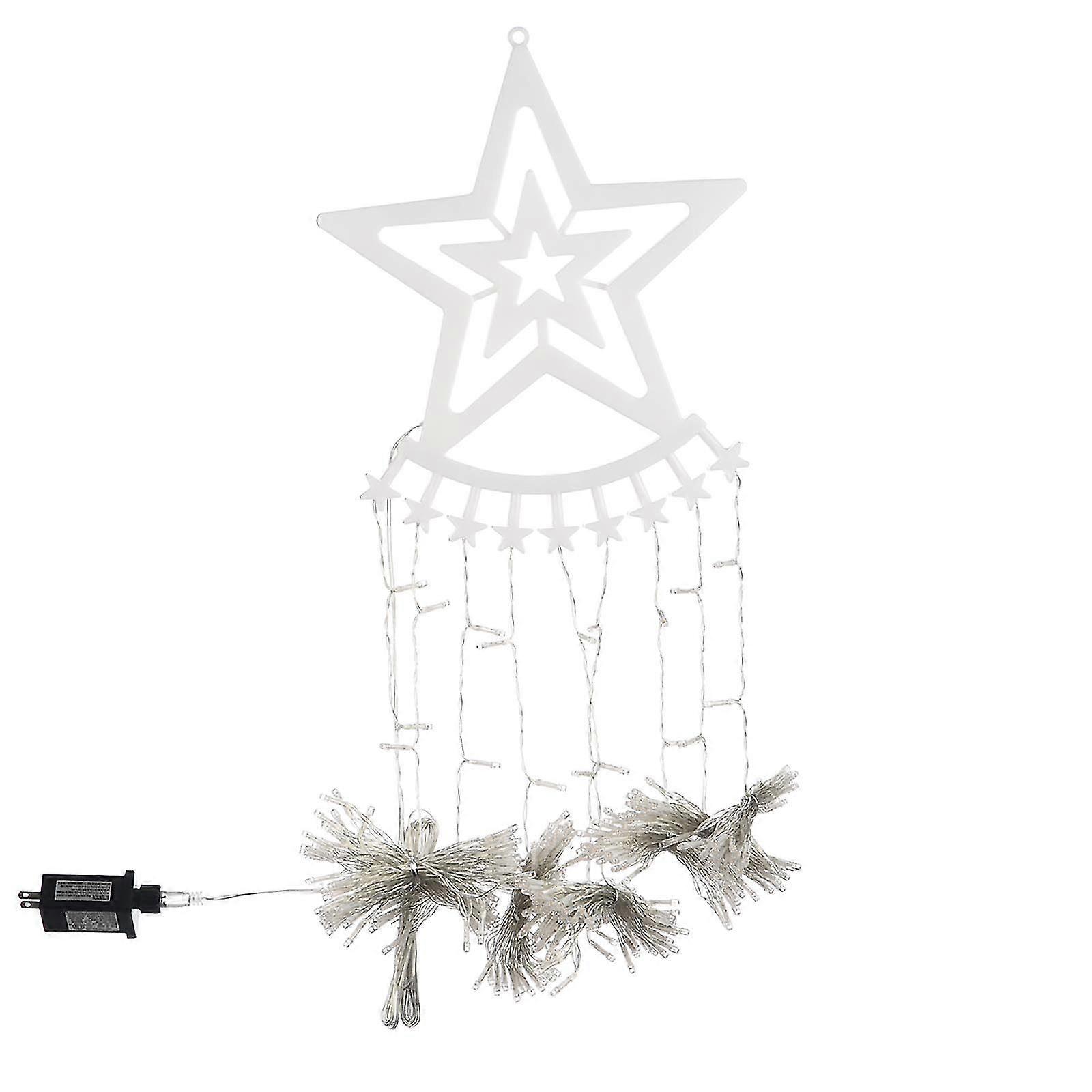 Led Five Pointed Star   Hanging Tree Nine Trailing Lamp Strings