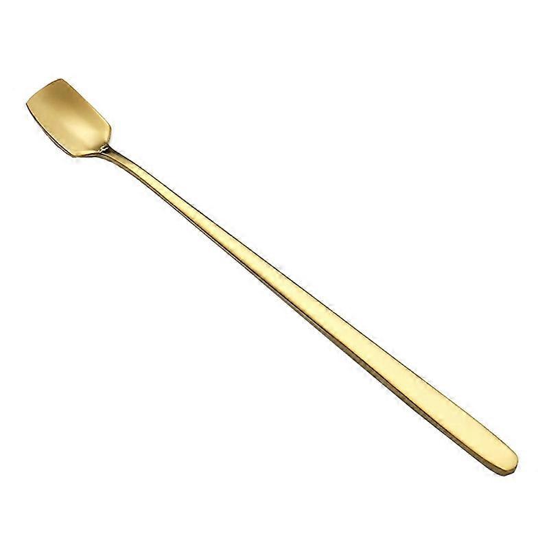 Medicine Spoon Portable Square Head Stainless Steel Kitchen Soup Scoop for Cooking KAESI KAESI