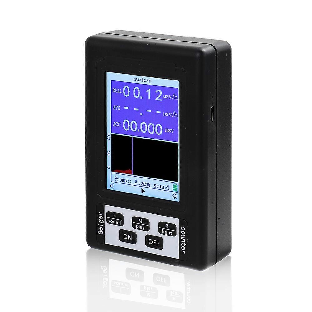 BR-9B Handheld Digital Nuclear Radiation Detector Geiger Counter Semi-functional Type Dosimeter Dosimeter Marble Tester