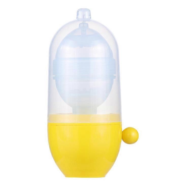 Manual egg shaker, egg white and yolk rotary mixer egg platter for hard boiled golden eggs