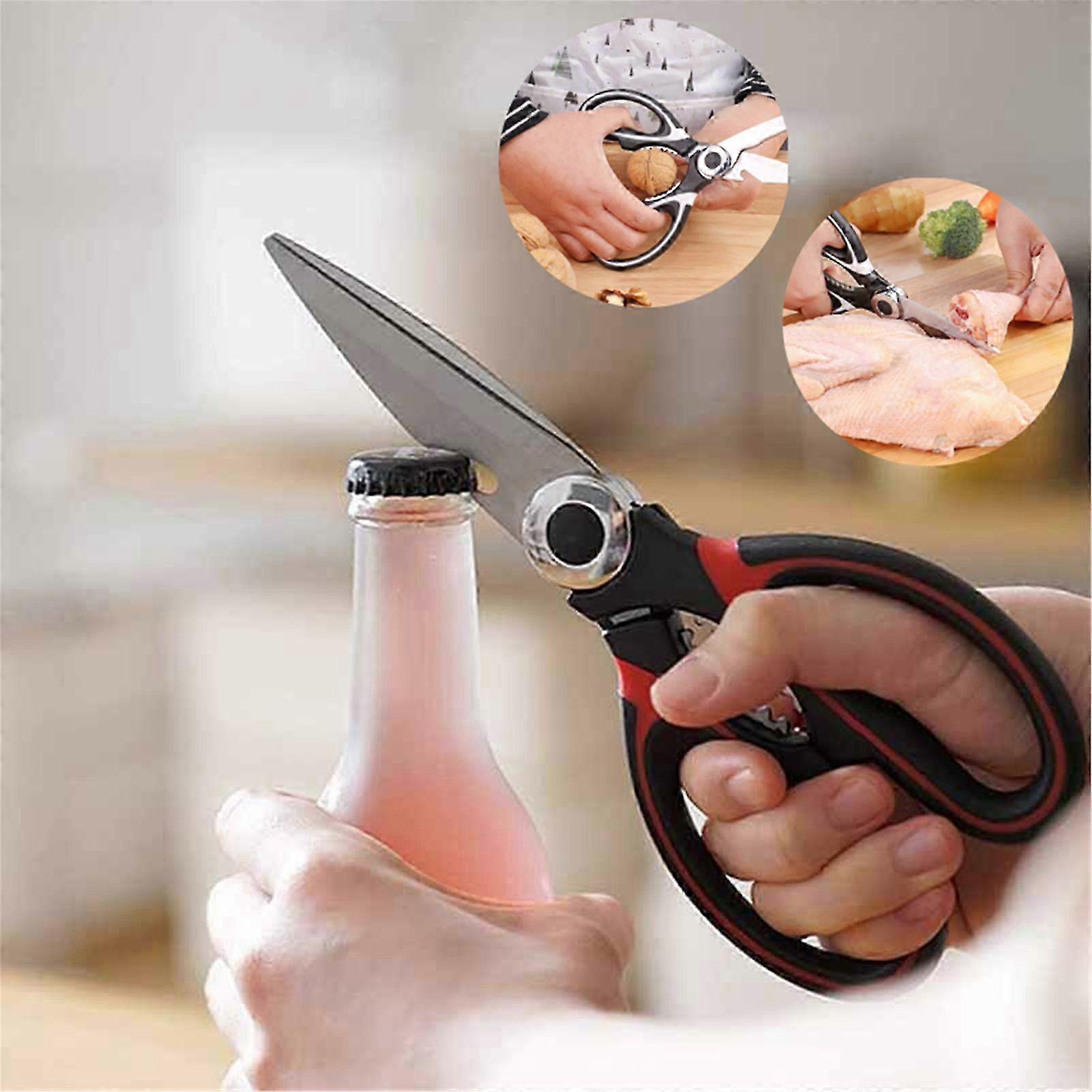 Kitchen Shears Super Sharp Stainless Steel Multi-function Kitchen Scissors