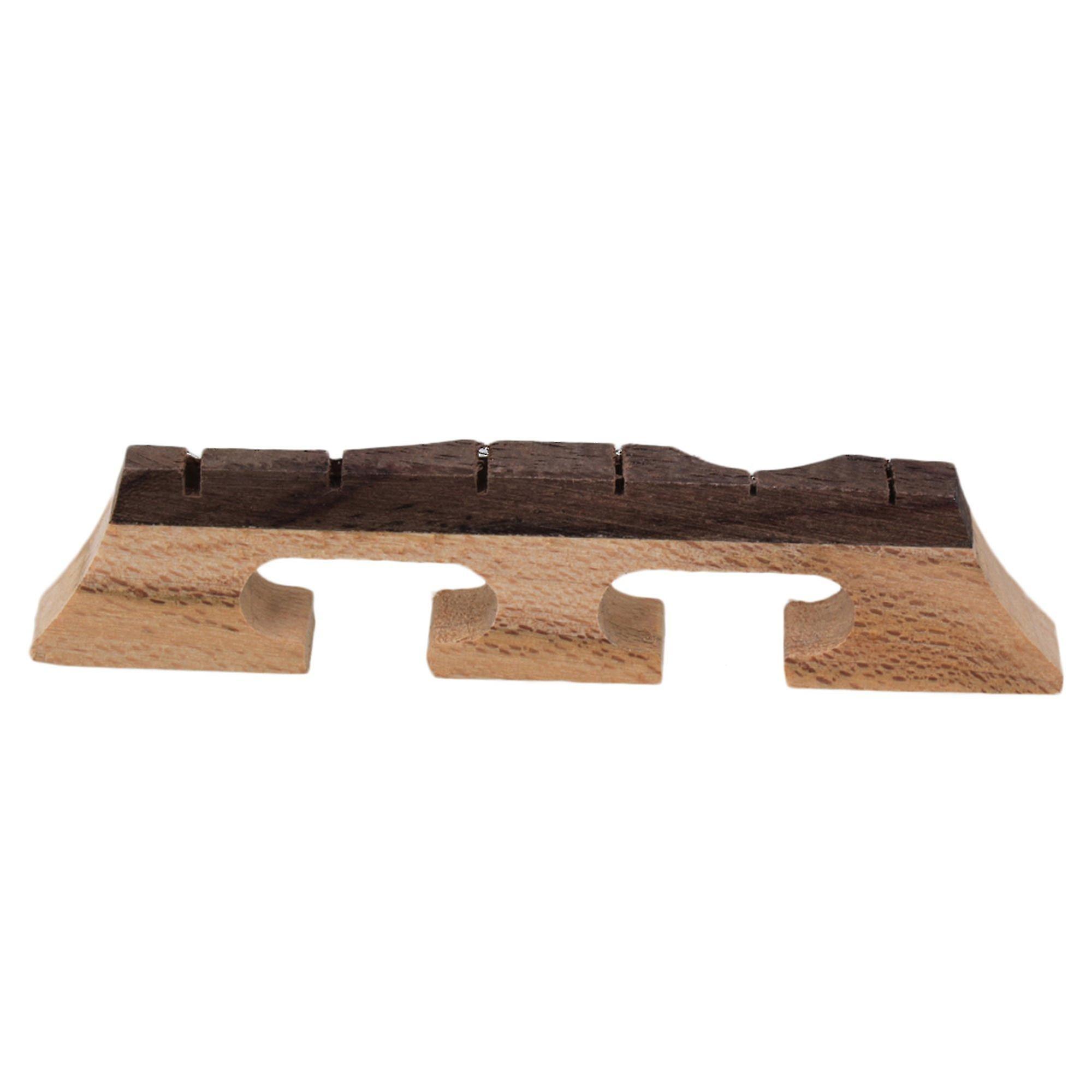 Orchestral String Instrument Fittings Parts 6 String Banjo Bridge New Banjo Parts (maple Ebony)