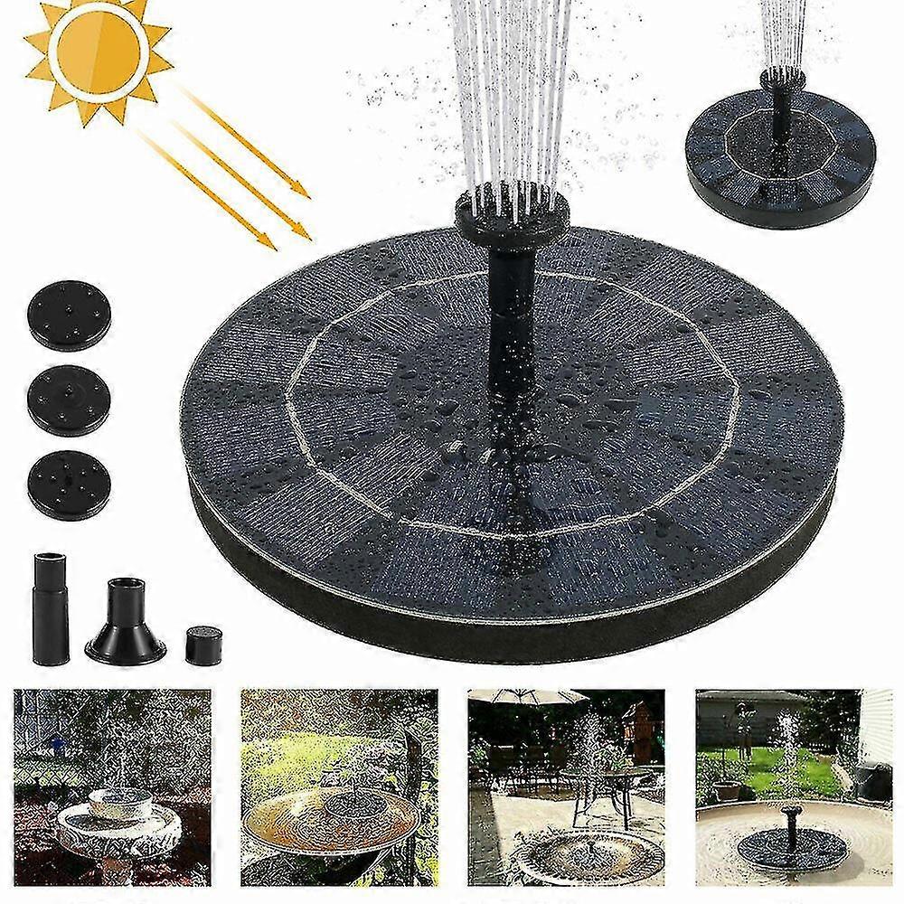 MIMIGO 1.4w Solar Powered Floating Pump Water Fountain Home Garden Dcor