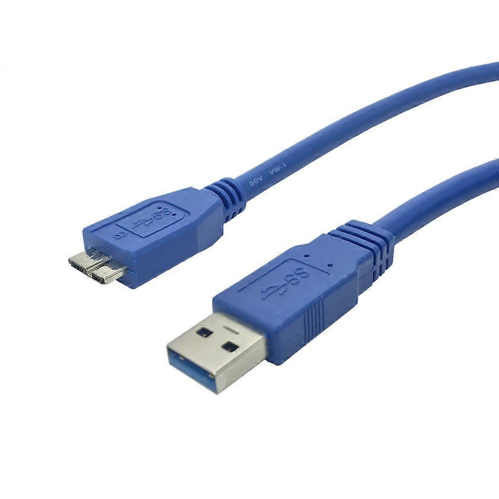 USB Micro B Cable Type-A to USB 3.0 Micro B Cable Connector 5Gbps External Hard Drive Disk Cable for Hard Drive Computer Cable