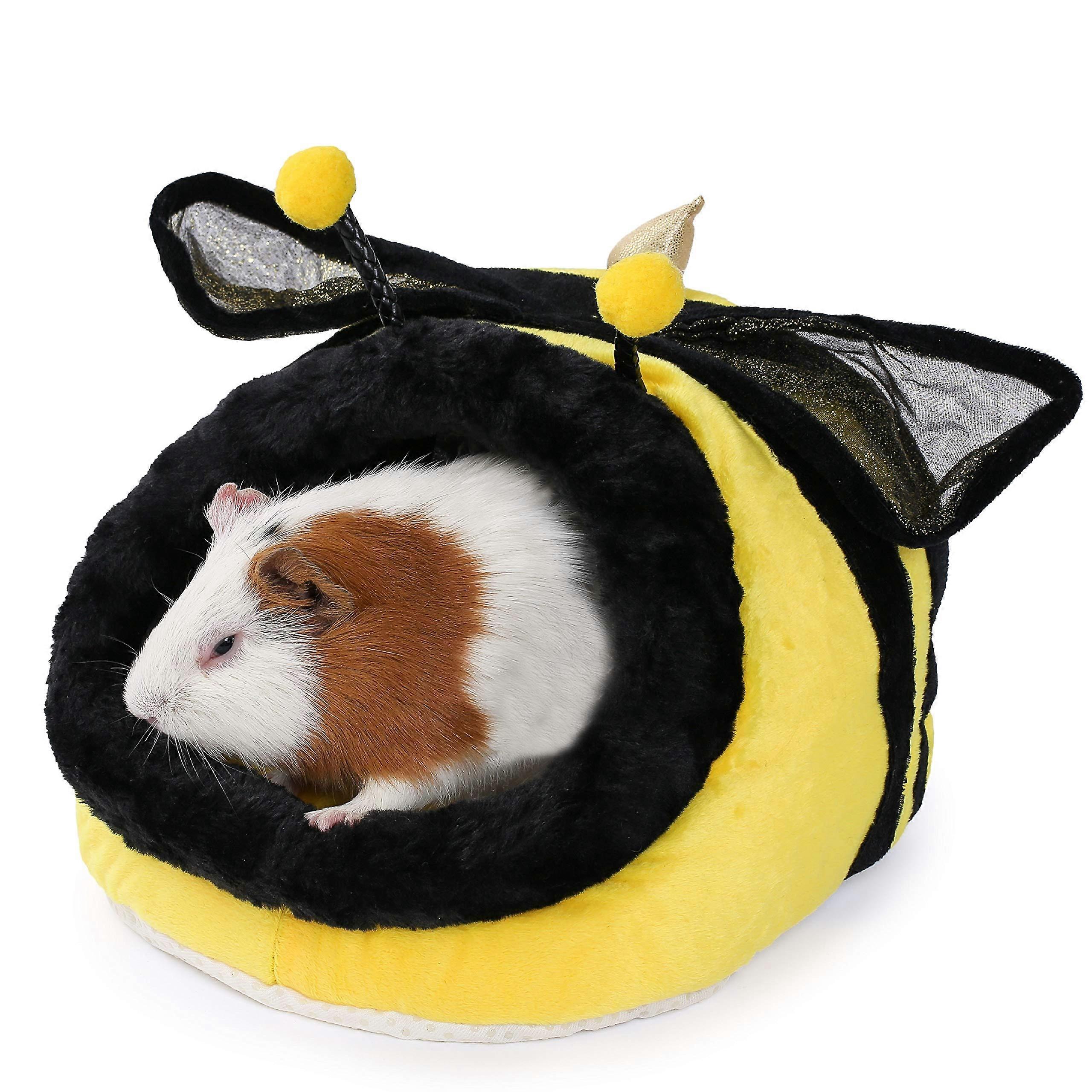 Small Animals Bed for Guinea Pig Washable Bee Shape