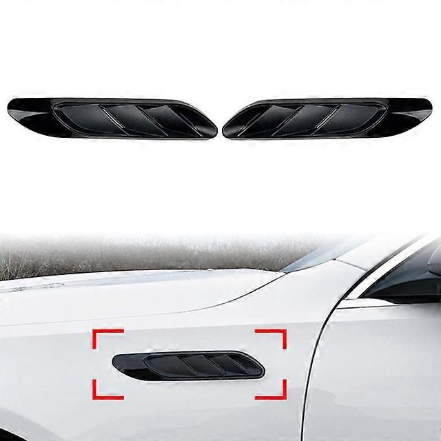 1Pair Car Front Fender Side Air Outlet Vent Trim For Mercedes Benz C Class W206 C200 C260 AMG C63 2022+