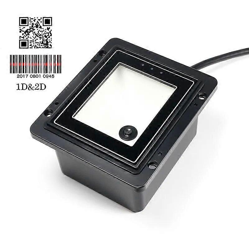Lettore di codici QR 2D Modulo scanner di codici a barre 2D a montaggio fisso per cancelli esterni Lettore di codici QR e scanner per armadietti intelligenti per rifiuti EP8200